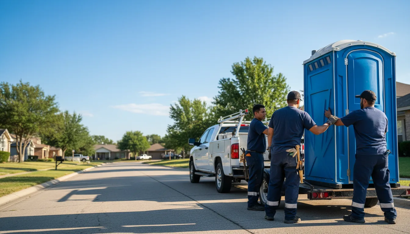 Portable Toilet Rental in Melvern, KS near me